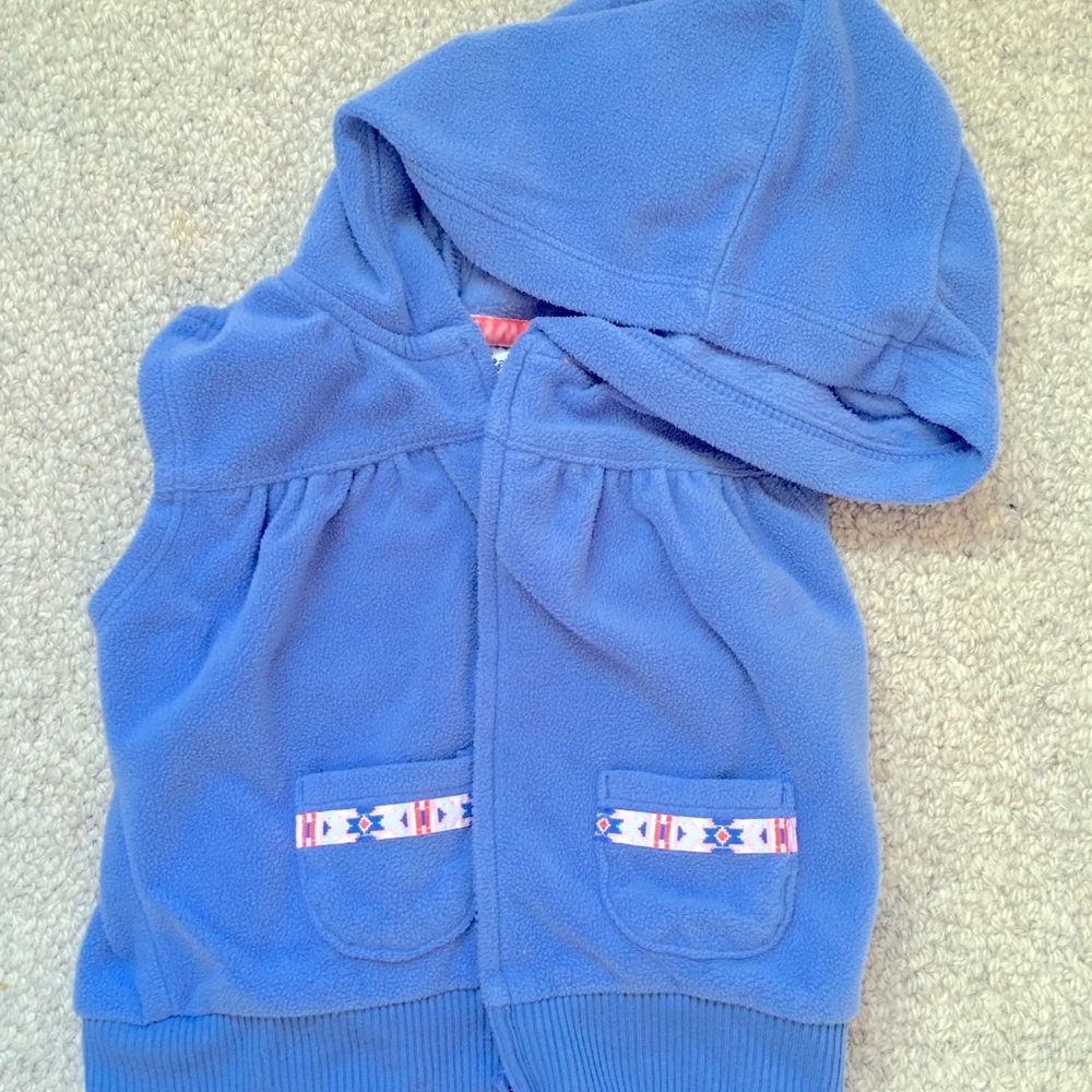 Carter’s: Baby Girl’s 9 mo Zippered Vest